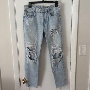 Boyfriend Low Waist Denim Jeans